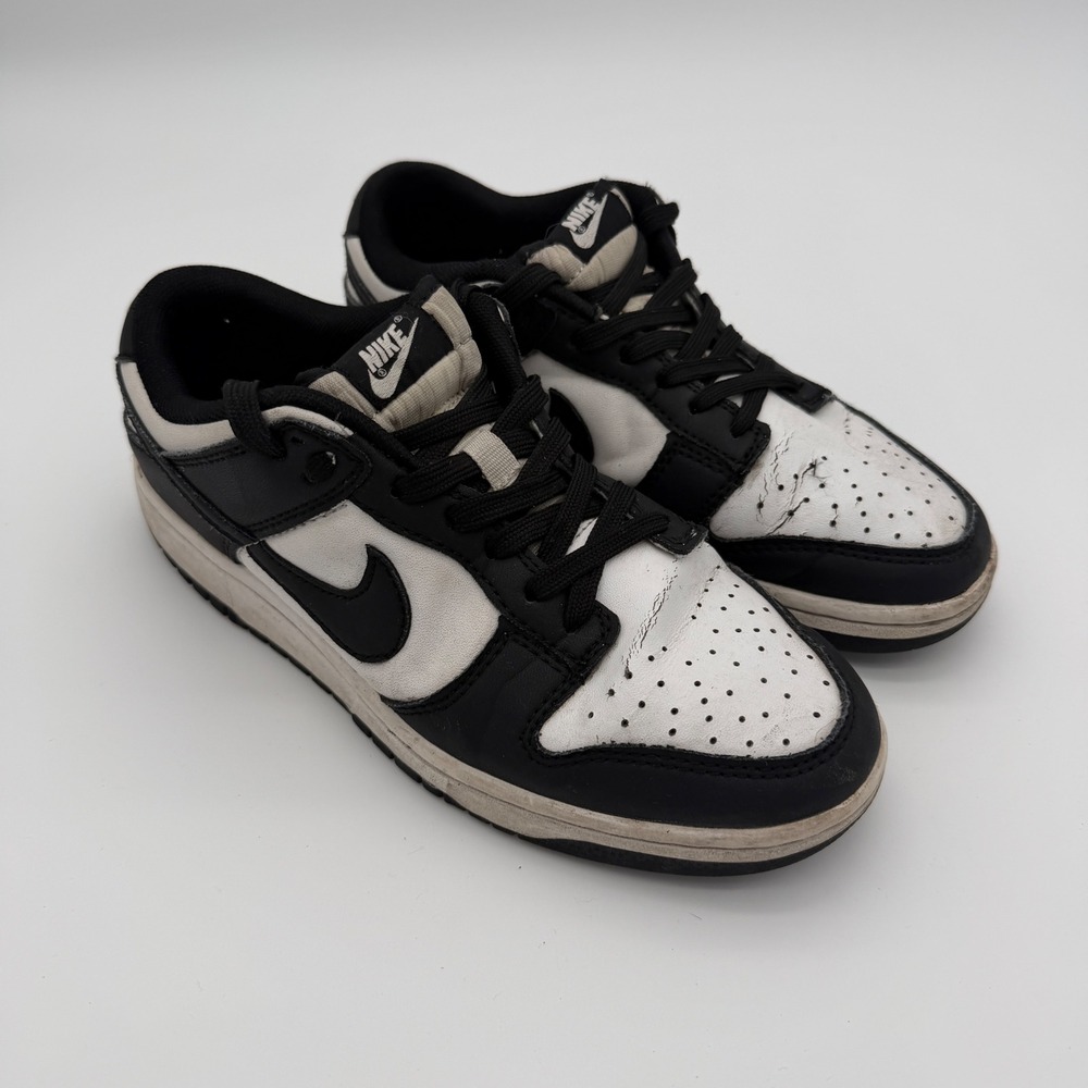 Nike Dunk Low Panda White Black Sneakers DD1391-100 Mens 7 Womens 8